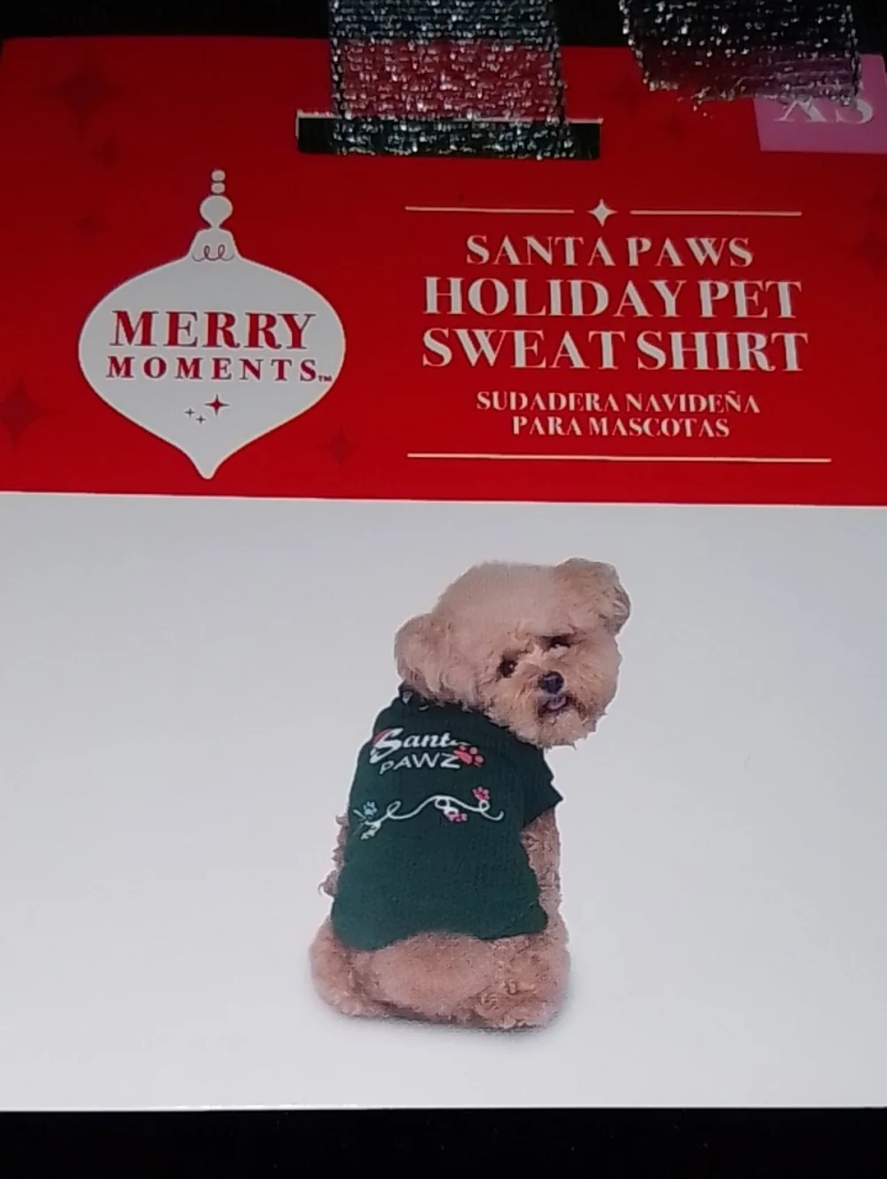 Santa Paws Holiday Pet Sweatshirt -